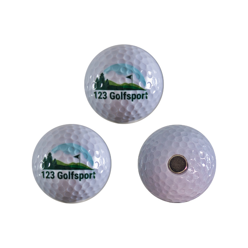 3er MagBalls 123golfsport-Logo 3er MagBalls 123golfsport-Logo